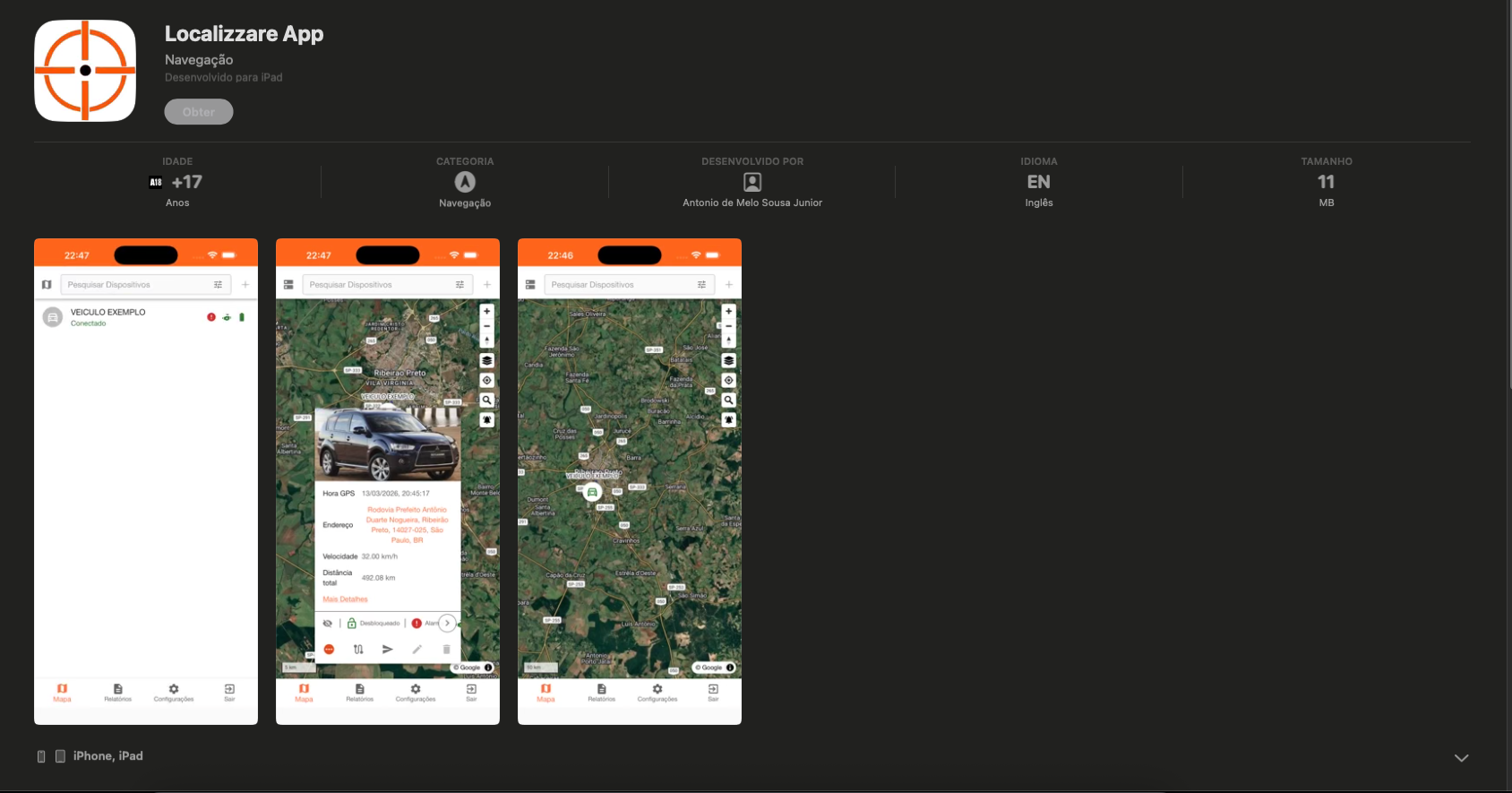Aplicativo (Android + IOS) WebView